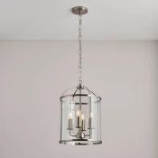 (Ar) RRP £140 Lot To Contain 2X Boxed Lambeth 4 Light Pendant.