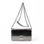 RRP £1190 Dior Miss Dior Metallic Silver Shoulder Bag AAO3285 Grade A (Please Contact Us Direct