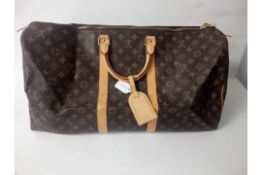 RRP £1400 Louis Vuitton Keepall Travel Bag Monogram Canvas Bag