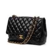 RRP £4800 Chanel Classic Flap Shoulder Bag in Black - EAG4624 - Grade AB Please Contact Us
