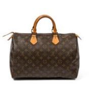 RRP £925 Louis Vuitton Speedy Handbag in Brown Coated Canvas - AAQ7006 - Grade AB Please Contact