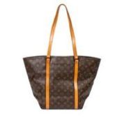 RRP £995 Louis Vuitton Sac Shopping Shoulder Bag in Brown - Grade AB Please Contact Us Directly