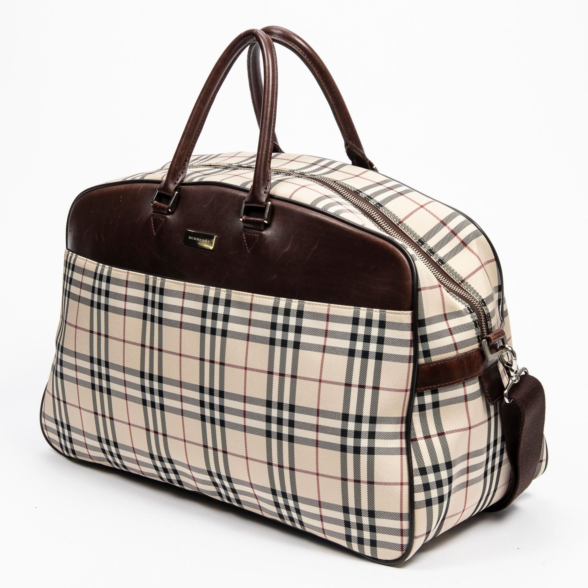 RRP £890 Burberry Vintage Large Boston - AAQ2583 - Grade A Please Contact Us Directly For Shipping - Image 2 of 4