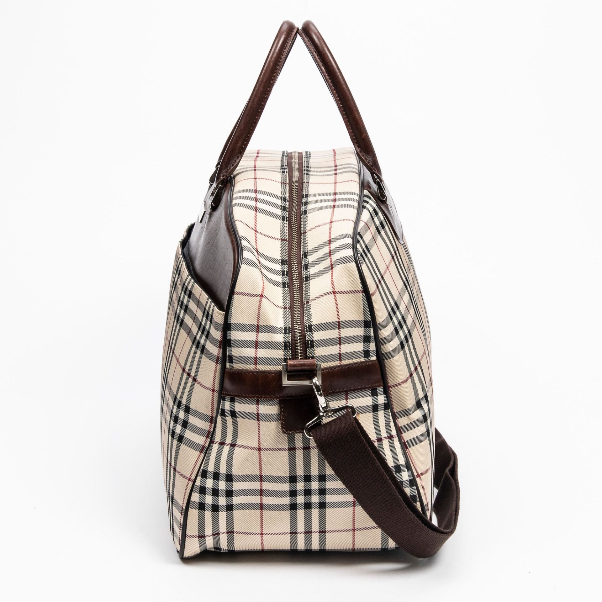 RRP £890 Burberry Vintage Large Boston - AAQ2583 - Grade A Please Contact Us Directly For Shipping - Image 3 of 4