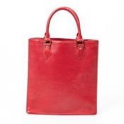 RRP £1540 Louis Vuitton Sac Plat Handbag in Red - AAN3457 Please Contact Us Directly For Shipping