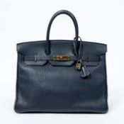 Rare Hermes Birkin Shoulder Bag in Bleu Nuit - AAQ8260 - Grade A Please Contact Us Directly For