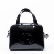 RRP £1540 Gucci Vintage GG Shoulder Bag in Black - AAP8036 - Grade A Please Contact Us Directly