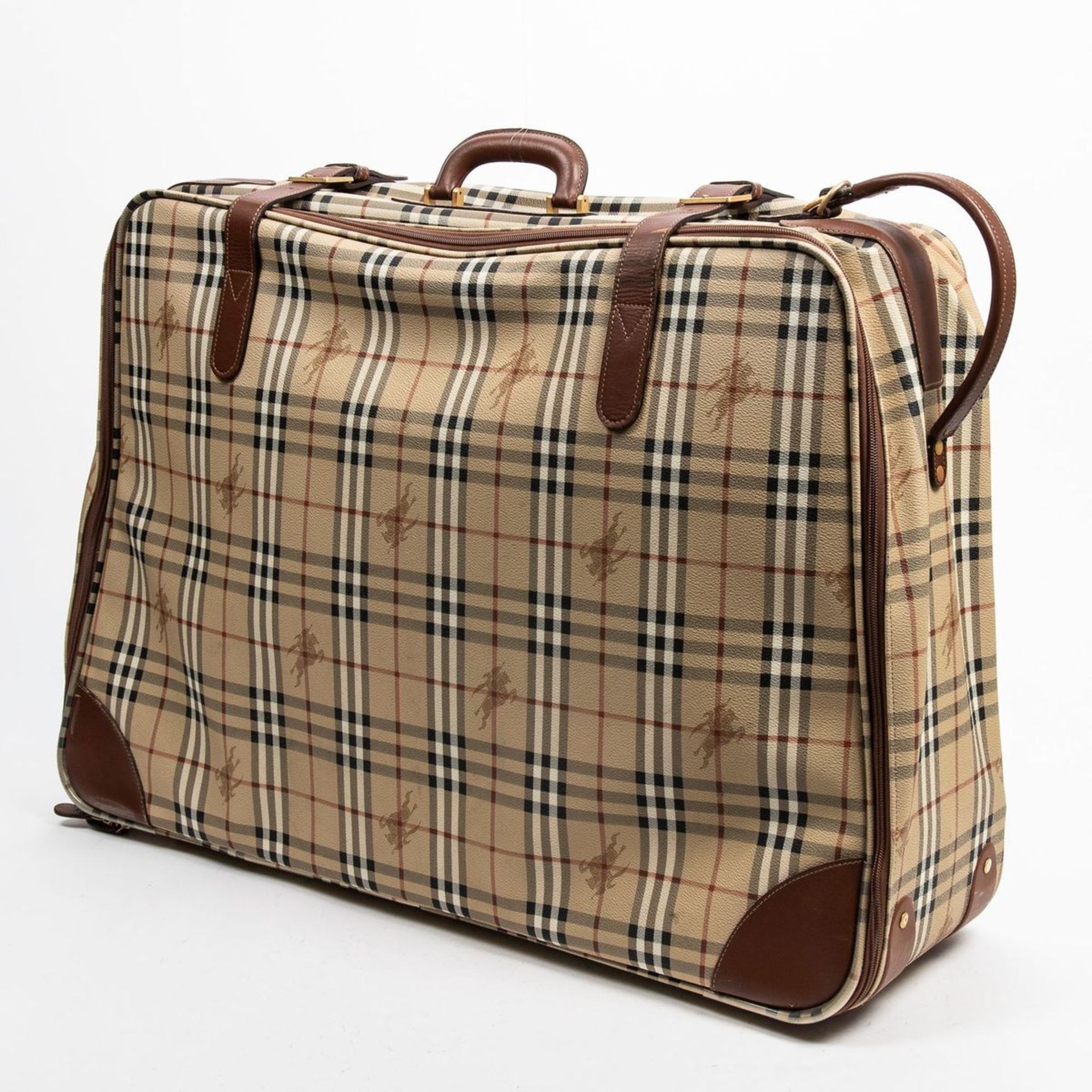 RRP £1865 Burberry Travel Briefcase in Brown and Black - AAQ0603 - Grade A Please Contact Us - Image 2 of 3