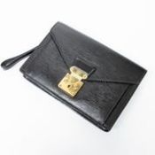 RRP £900 Louis Vuitton Monceau Clutch Pouch in Black - AAP0212 - Grade BC Please Contact Us Directly