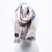 RRP £600 Louis Vuitton Echarpe Logomania Scarf - AAP6728 - Grade A Please Contact Us Directly For