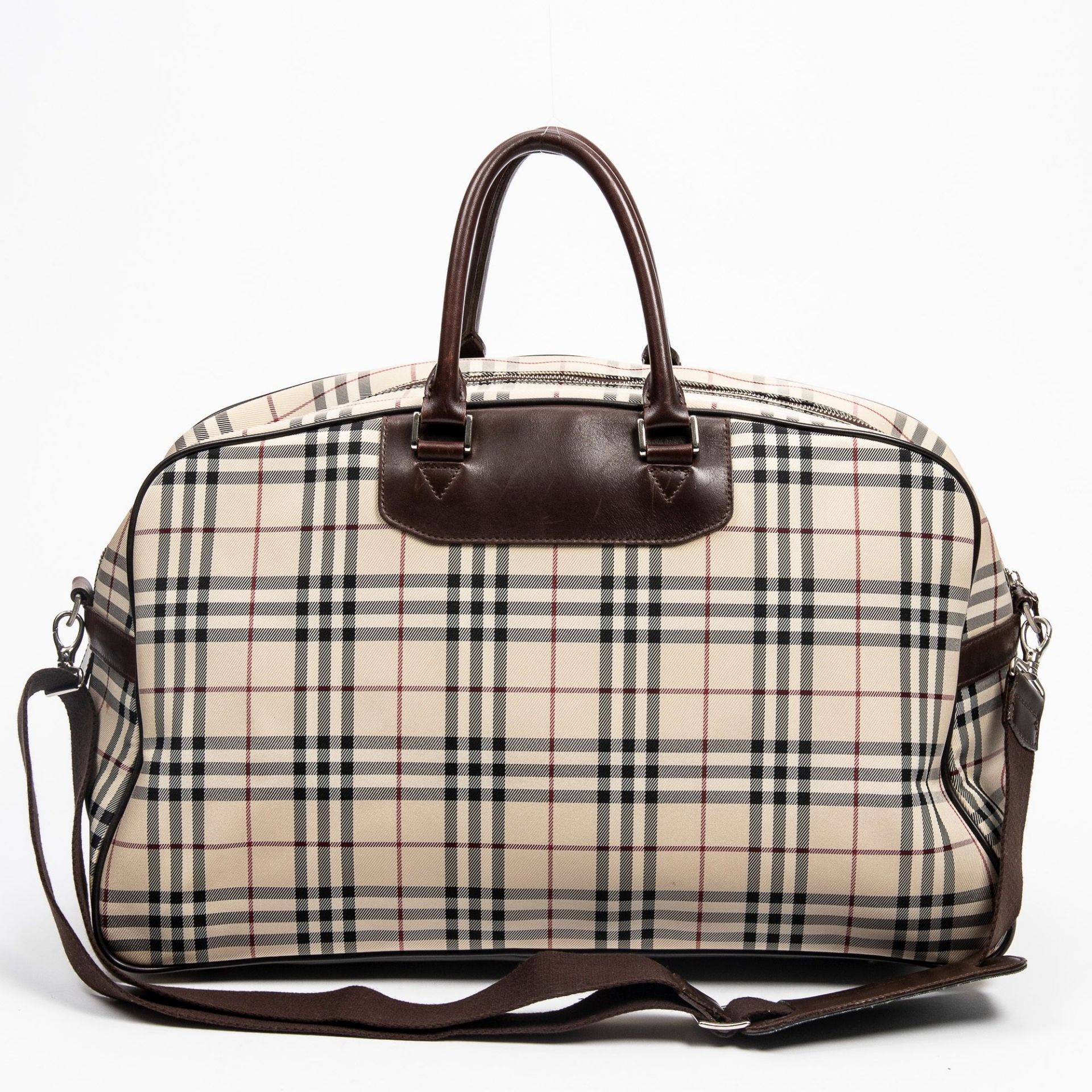 RRP £890 Burberry Vintage Large Boston - AAQ2583 - Grade A Please Contact Us Directly For Shipping - Image 4 of 4