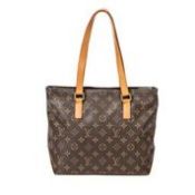 RRP £1300 Louis Vuitton Cabas Piano Brown Coated Canvas Shoulder Bag AAM2050 Grade AB - Please