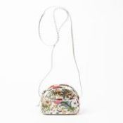 RRP £920 Gucci Trapuntat Floral Mini Shoulder Bag in White and Pink - AAP0815 - Grade A Please