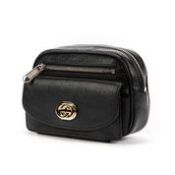 RRP £1540 Banane Pouch in Black - EAG3436 - Grade A Please Contact Us Directly For Shipping Items