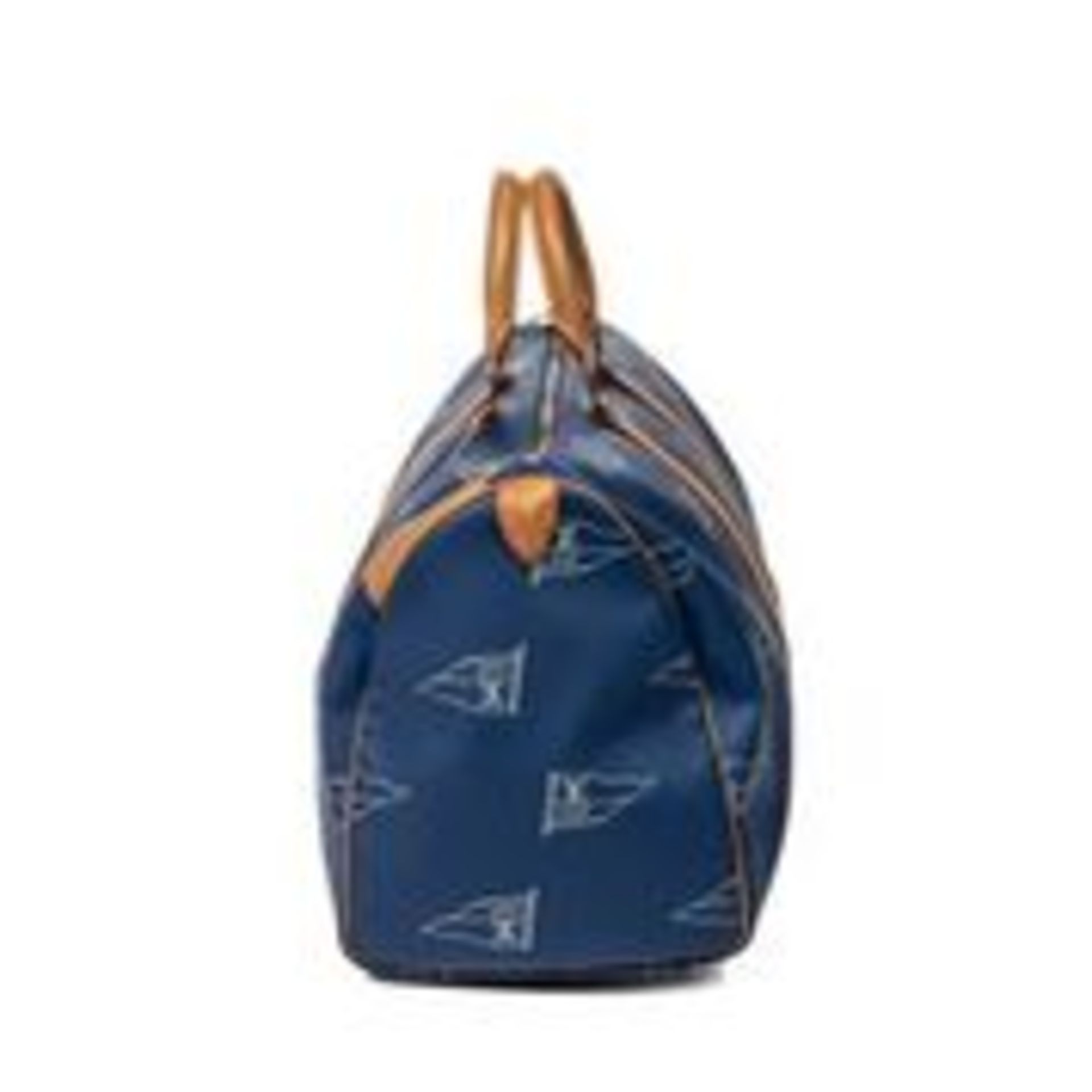 RRP £2710 Louis Vuitton Keepall LV America's Cup Edition Blue Travel Bag AAQ228 Grade AB - Please - Image 3 of 3