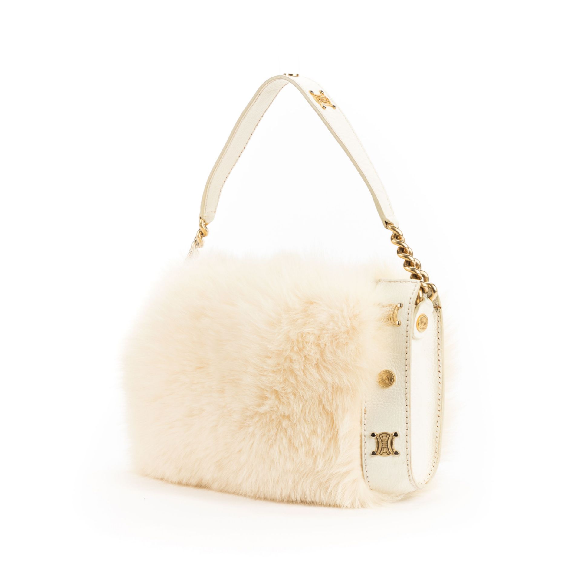 RRP £2300 Celine Vintage Limited Edition in White Furr - EAG3399 - Grade AA Please Contact Us