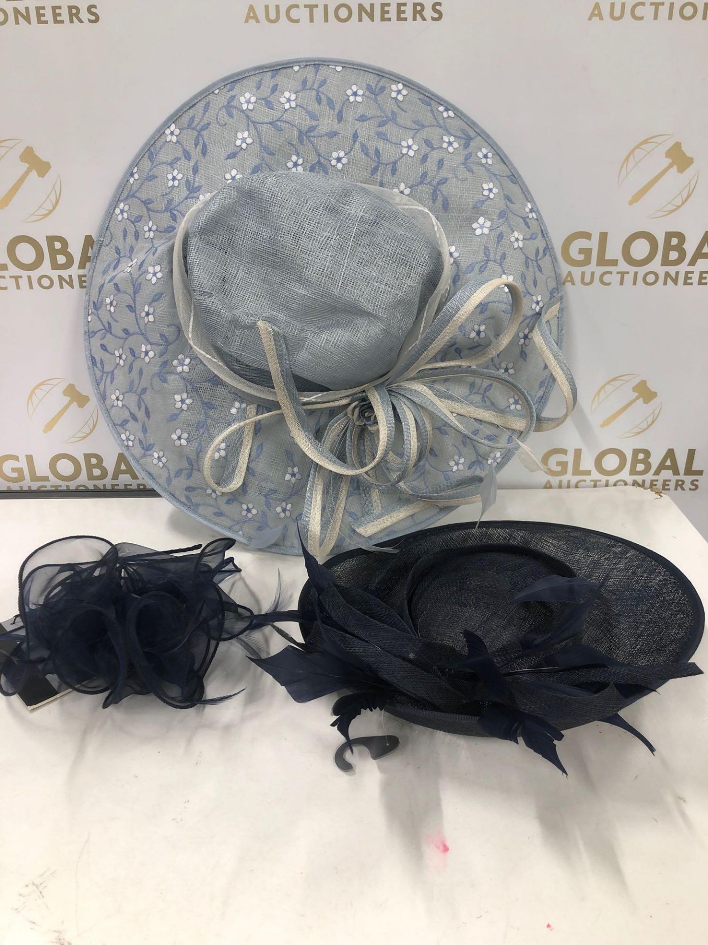 (AR) RRP £735 Lot To Contain 19 High End Fashion Woman's Special Event Headwear In Assorted Sizes An