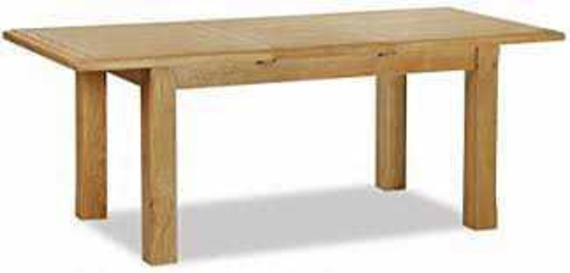 RRP £440 Boxed Wessex Natural Oak Rectangular Dining Table