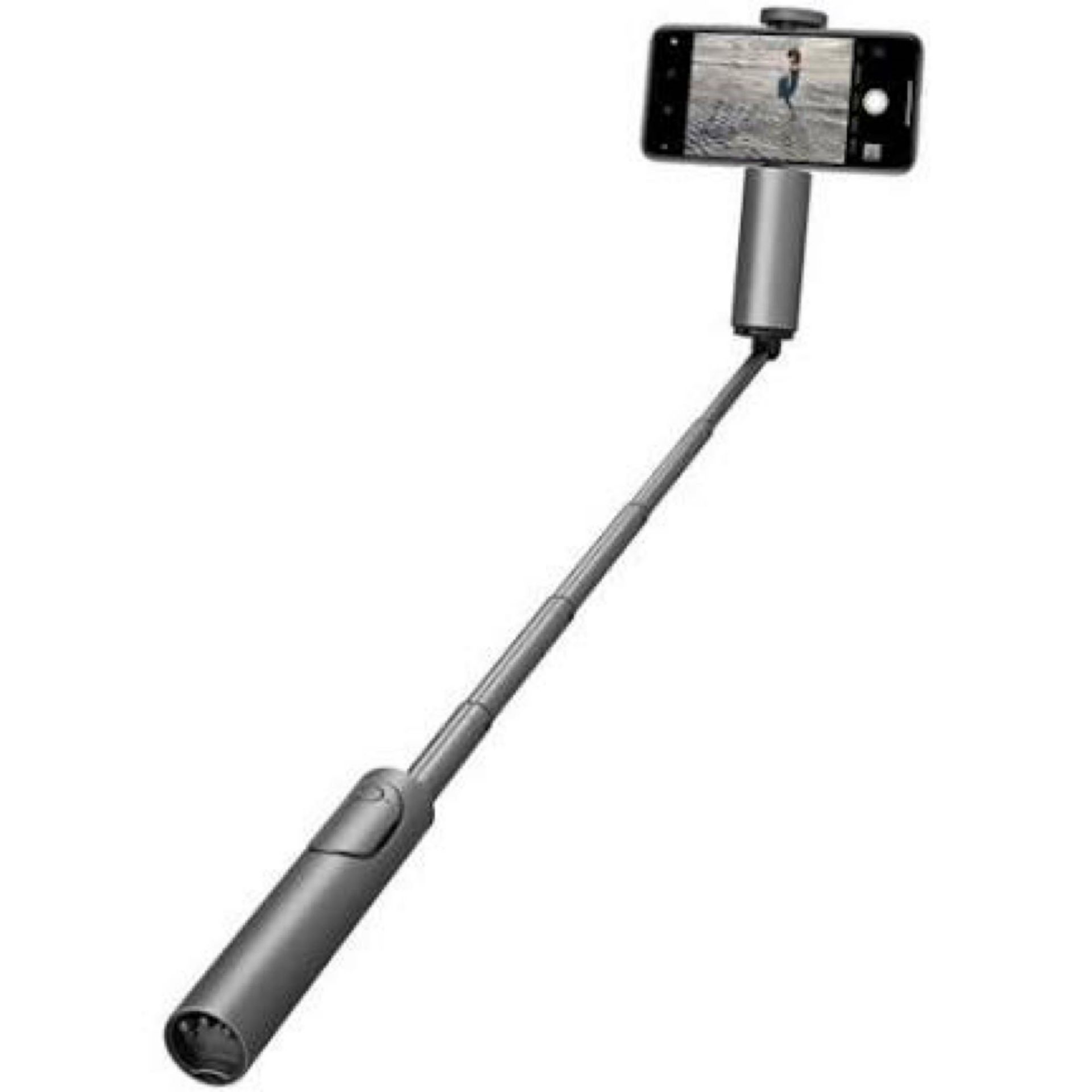 RRP £180 Lot To Contain 3 Boxed Cliquefie Max Space Grey Selfie Sticks