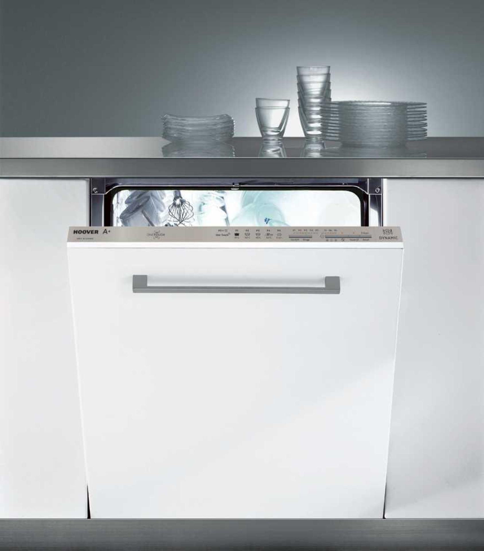 RRP £250 Hoover Hdi 1I38B-80 Integrated Dishwasher