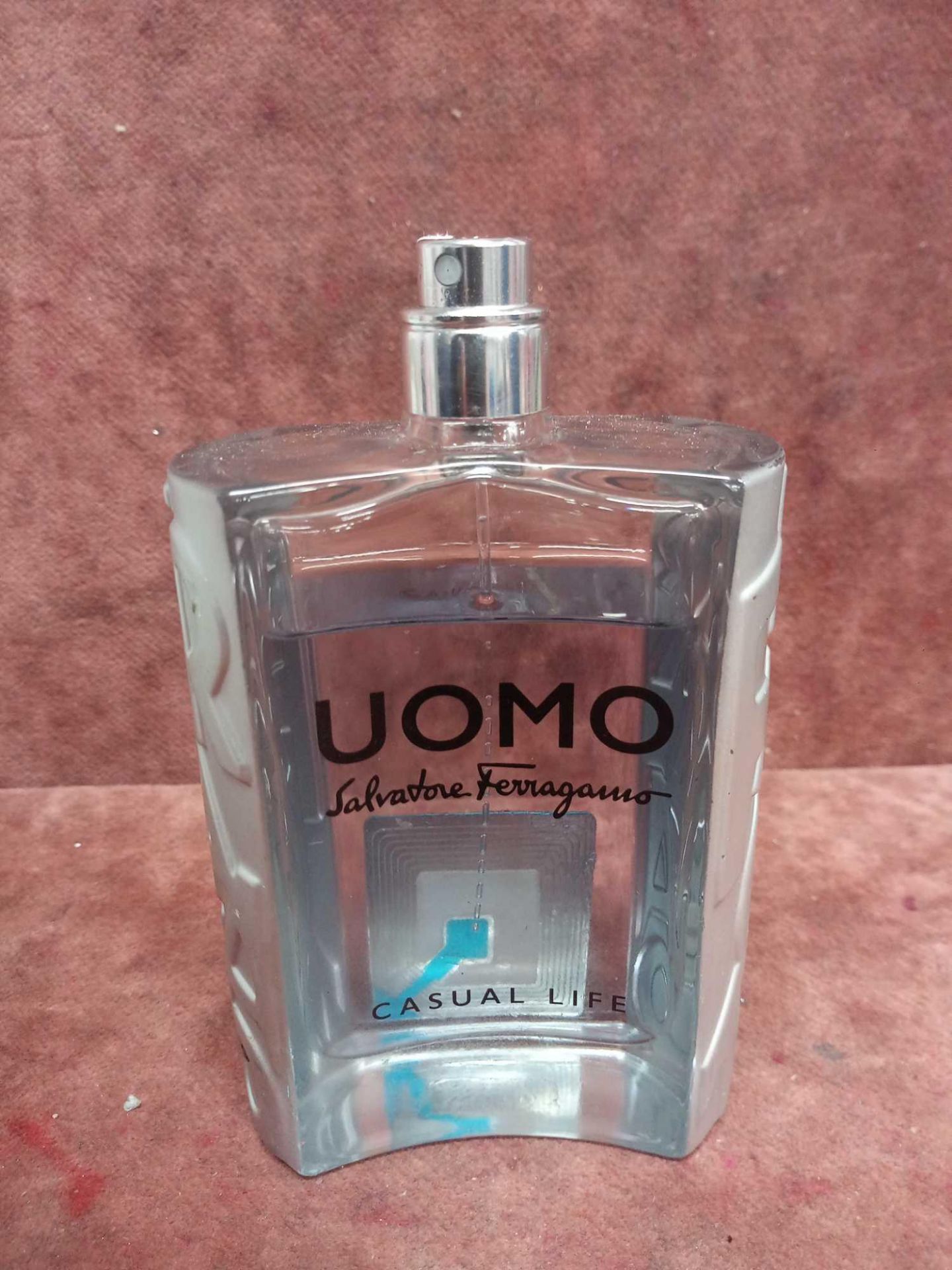 (Jb) RRP £75 Unboxed 100Ml Tester Bottle Of Salvatore Ferragamo Uomo Casual Life Eau De Toilette Spr