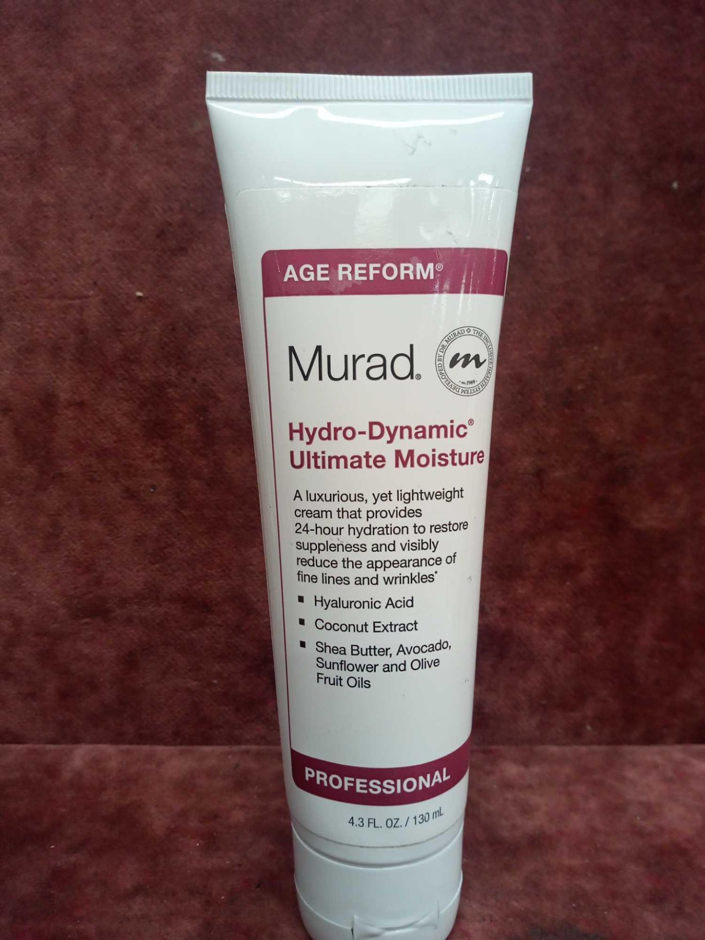 (Jb) RRP £170 Lot To Contain 1 Extra Large Salon Size 130Ml Murad Age Reform Hydro Dynamic Ultimate