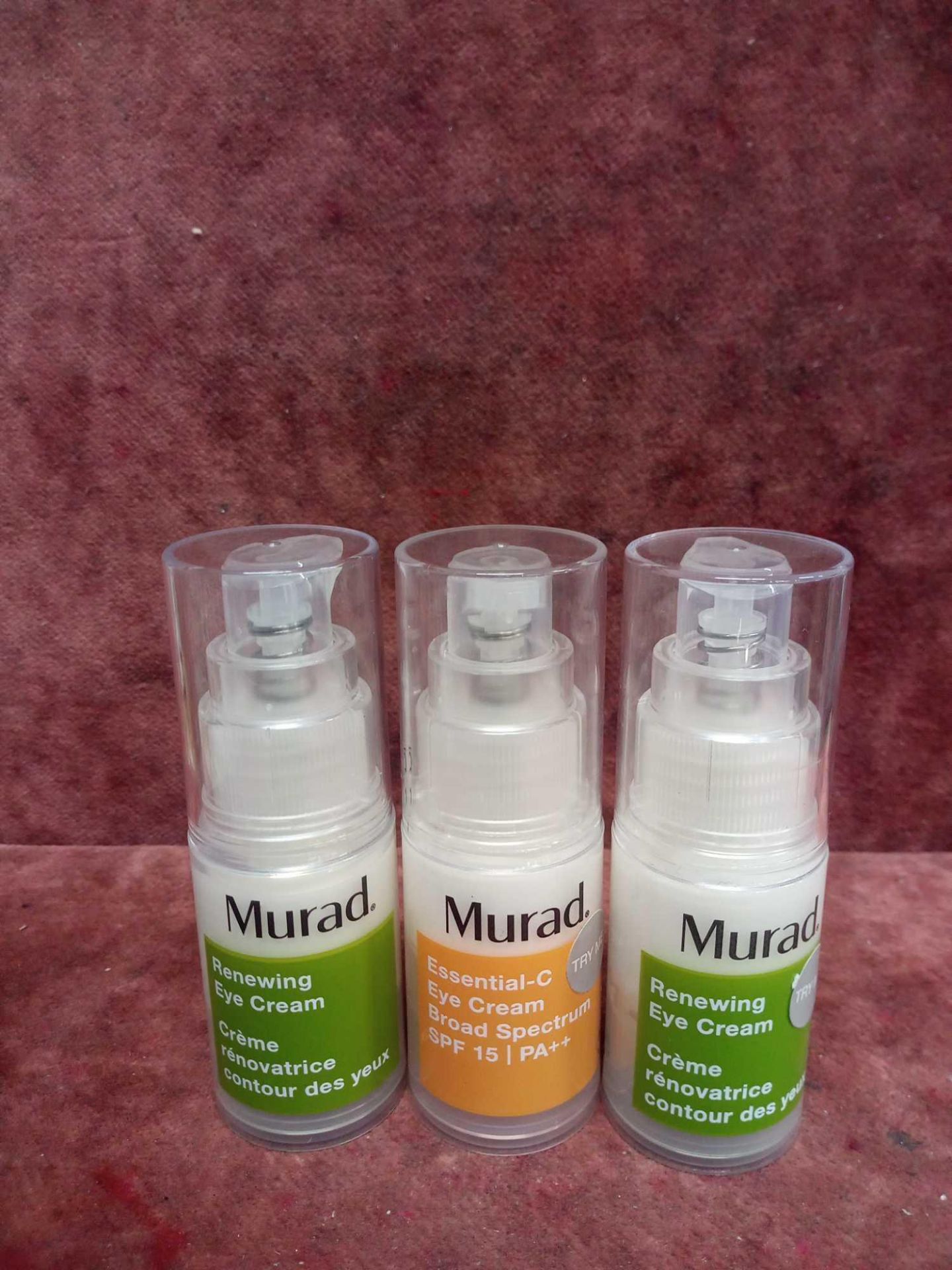 (Jb) RRP £200 Lot To Contain 3 Testers Of Assorted Premium Murad Products To Include 15Ml Essential