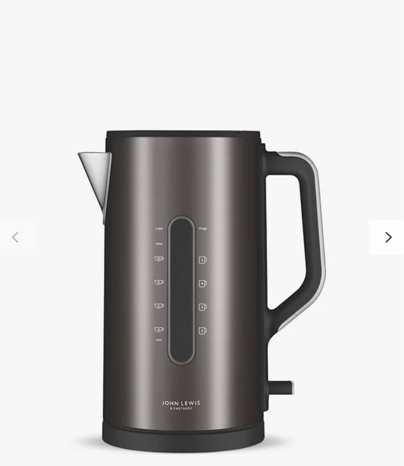 RRP £205 Lot To Contain 5 Boxed Assorted John Lewis And Partners 1.7 Litre Cordless Jug Kettles And - Image 3 of 3