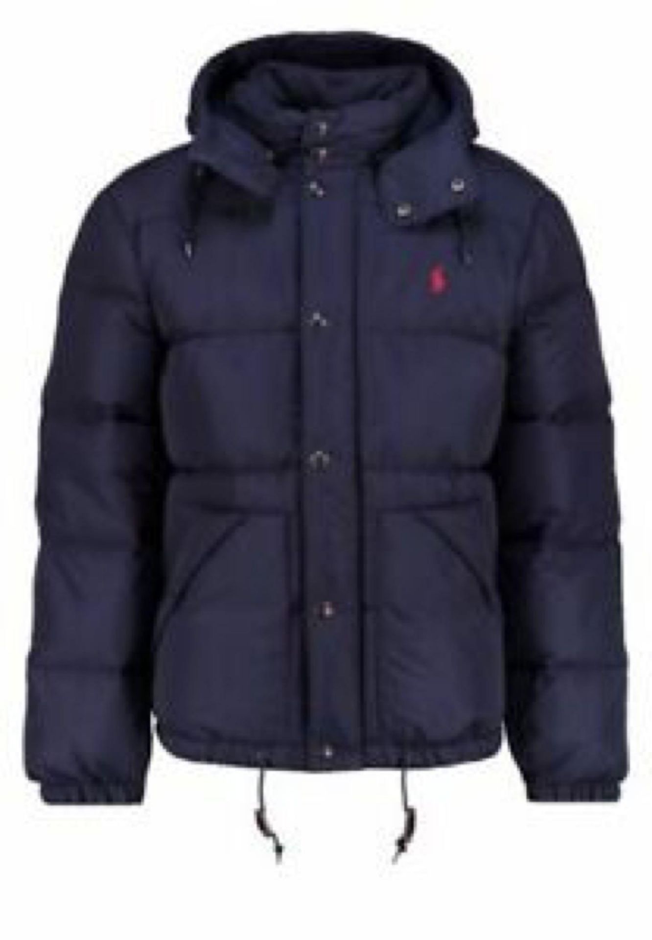 RRP £350 Bagged Size Xl Polo Ralph Lauren Down Filled Navy Jacket