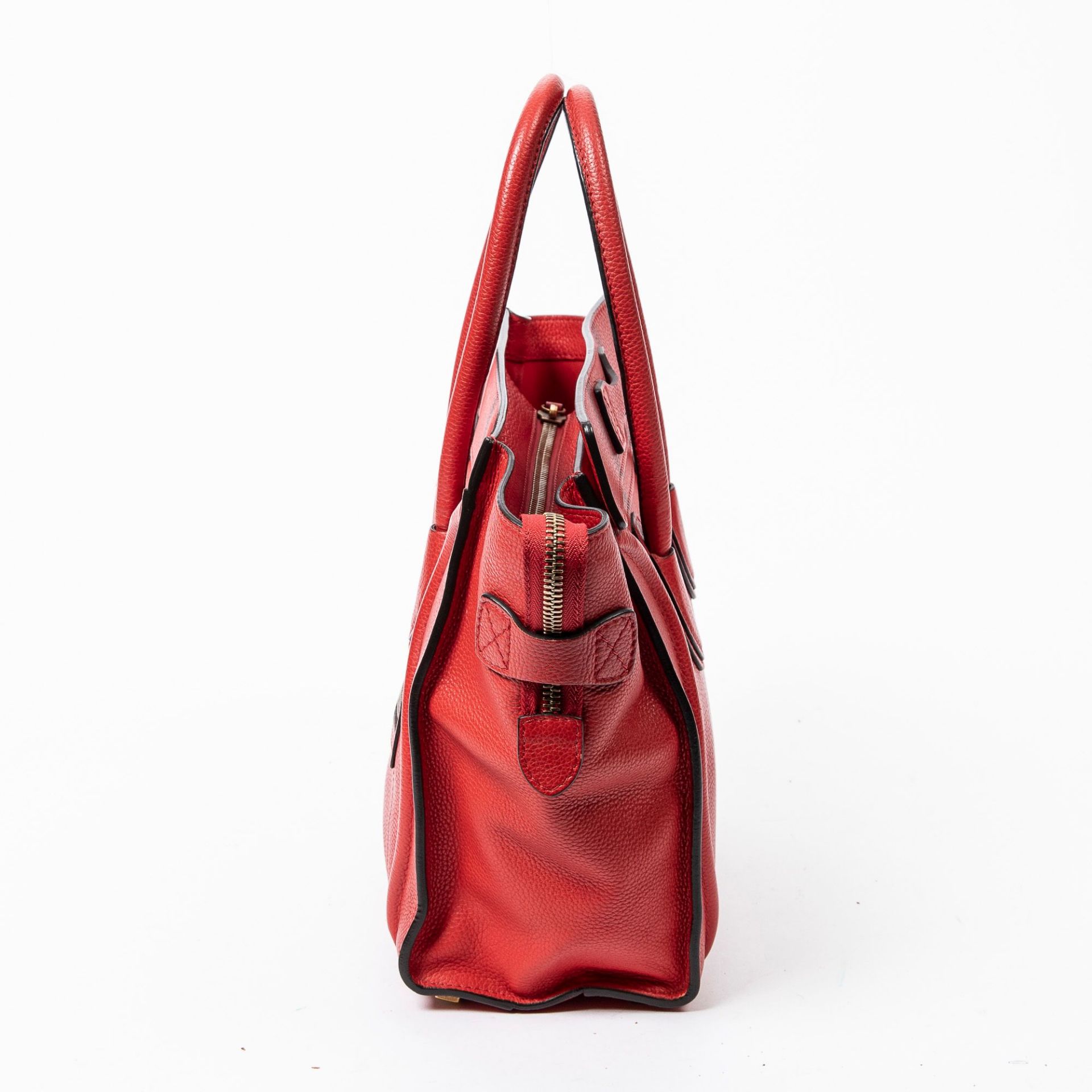 RRP £2615 Celine Luggage in Red Handbag - AAN4832 - Grade A Please Contact Us Directly For - Image 3 of 4