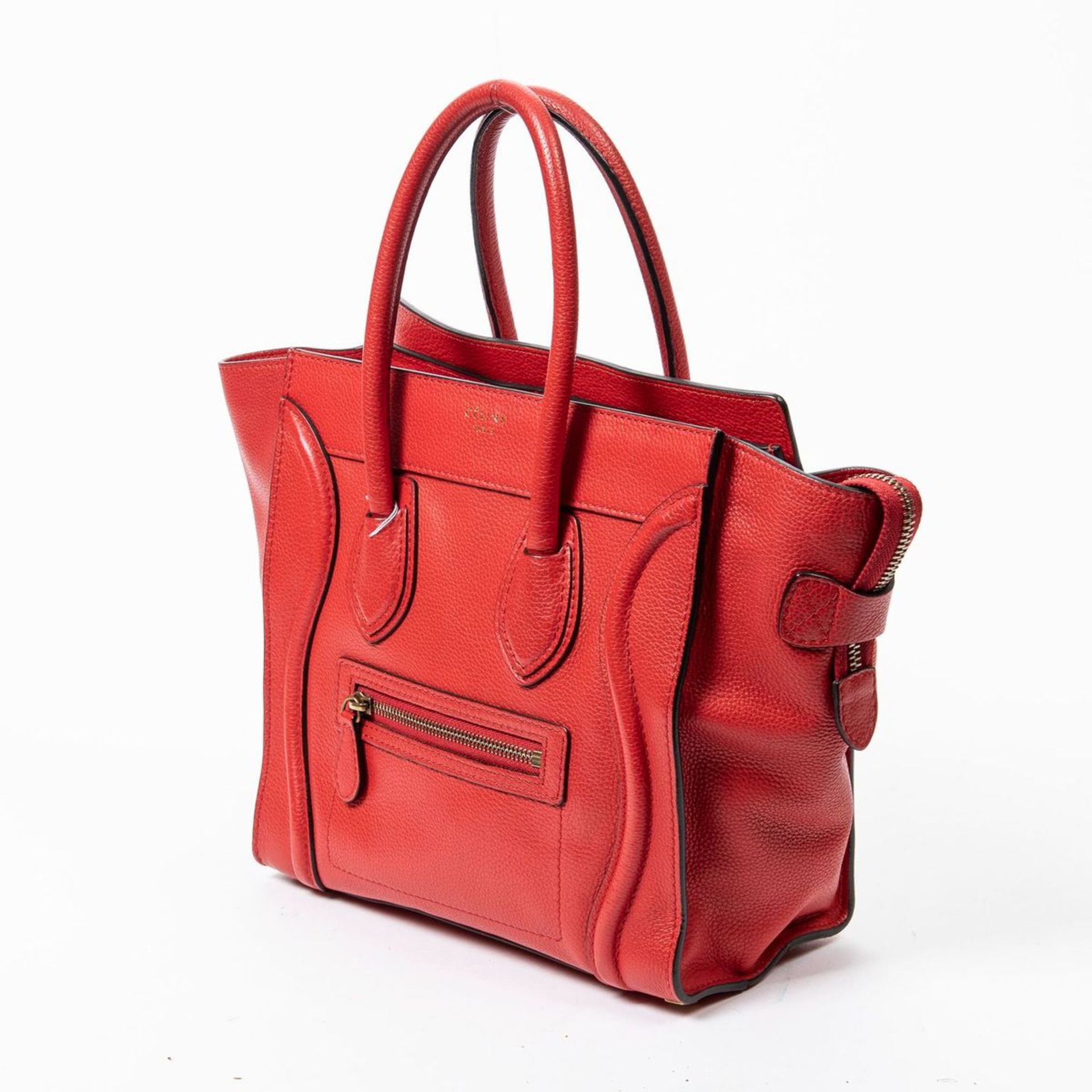 RRP £2615 Celine Luggage in Red Handbag - AAN4832 - Grade A Please Contact Us Directly For - Image 2 of 4