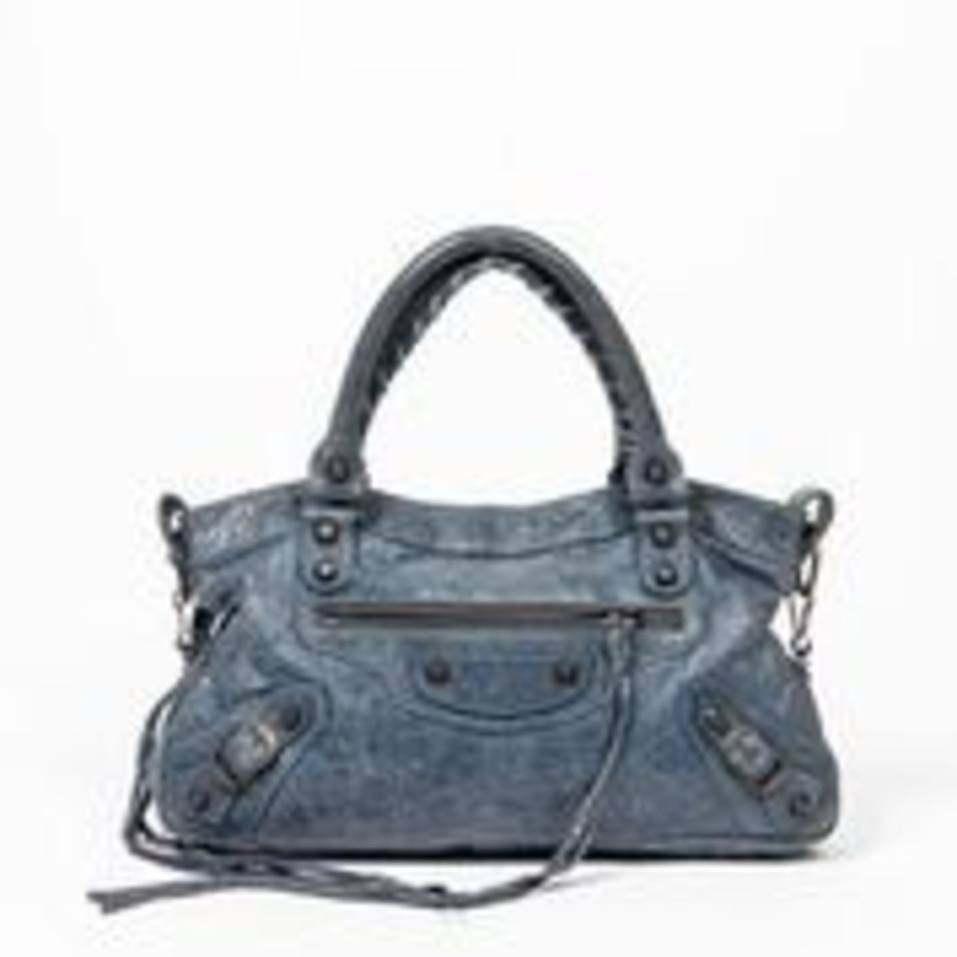 RRP £1560 Balenciaga Arena First Ocean Blue Hand Bag AAN7151 Grade A - Please Contact Us Directly