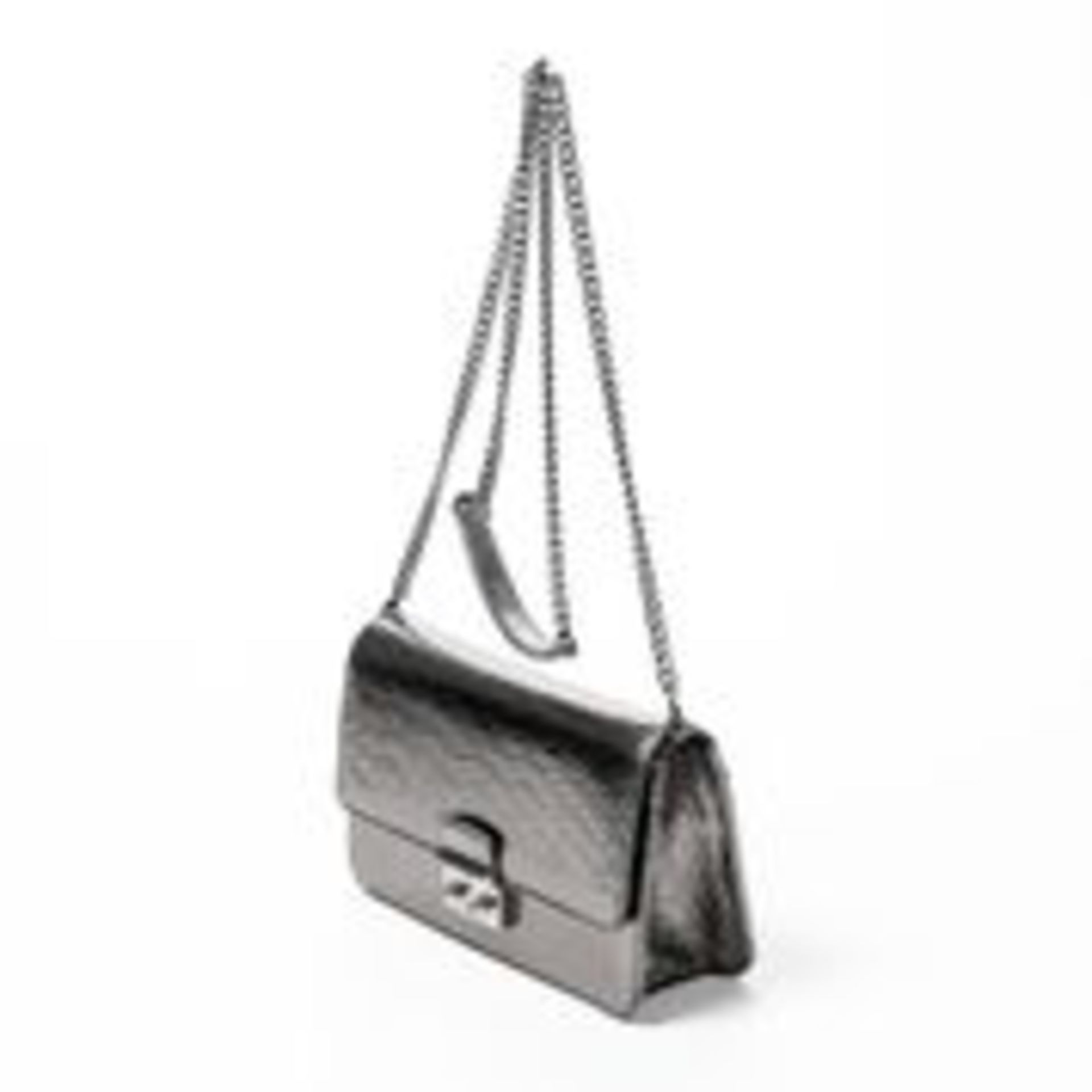 RRP £1190 Dior Miss Dior Metallic Silver Shoulder Bag AAO3285 Grade A (Please Contact Us Direct - Image 2 of 5