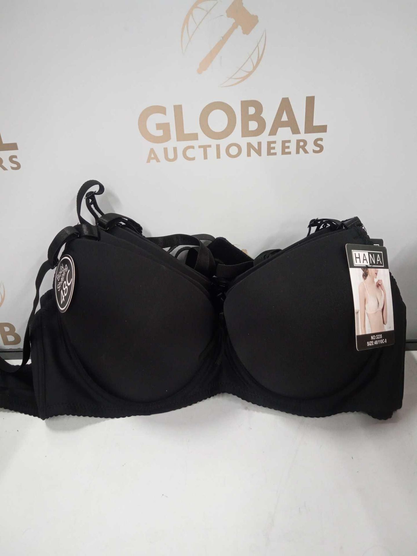 (Jb) RRP £180 Lot To Contain 6 Brand New Bagged Hana Lingerie Body Shaping Bras In Assorted Sizes An