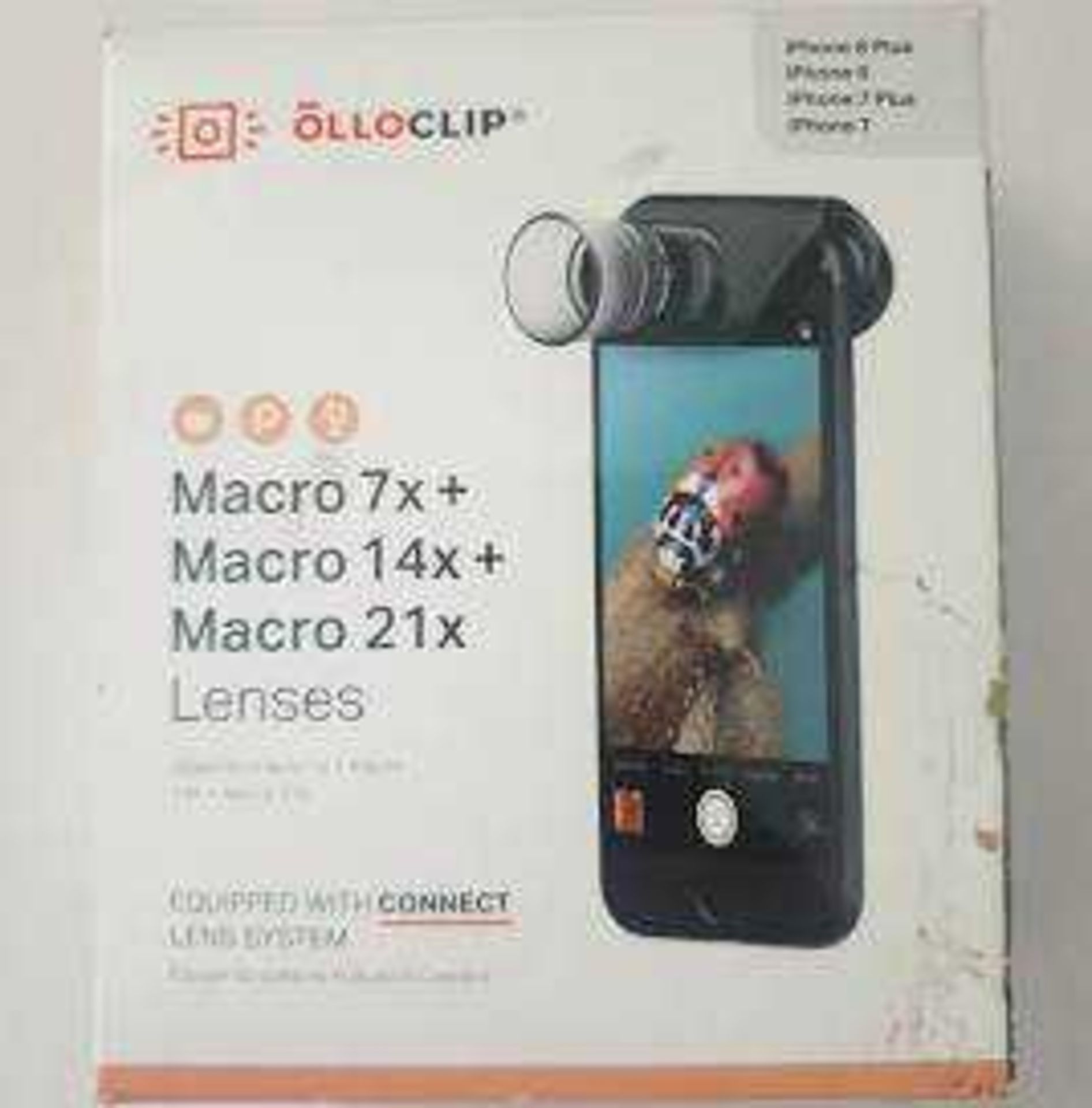 RRP £160 Combined Lot To Contain X4 Boxed Olloclip Macro Lenses For Iphone