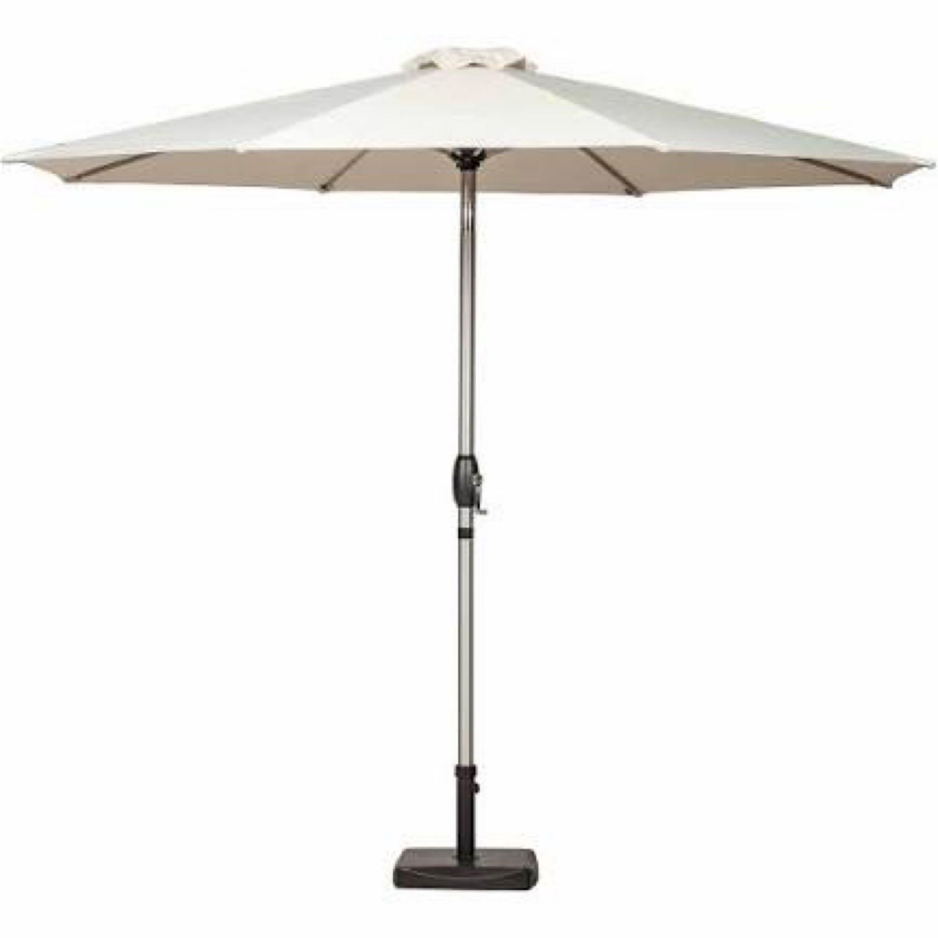 RRP £100 Lot To Contain Boxed Grey Garden Umbrella Unknown Size