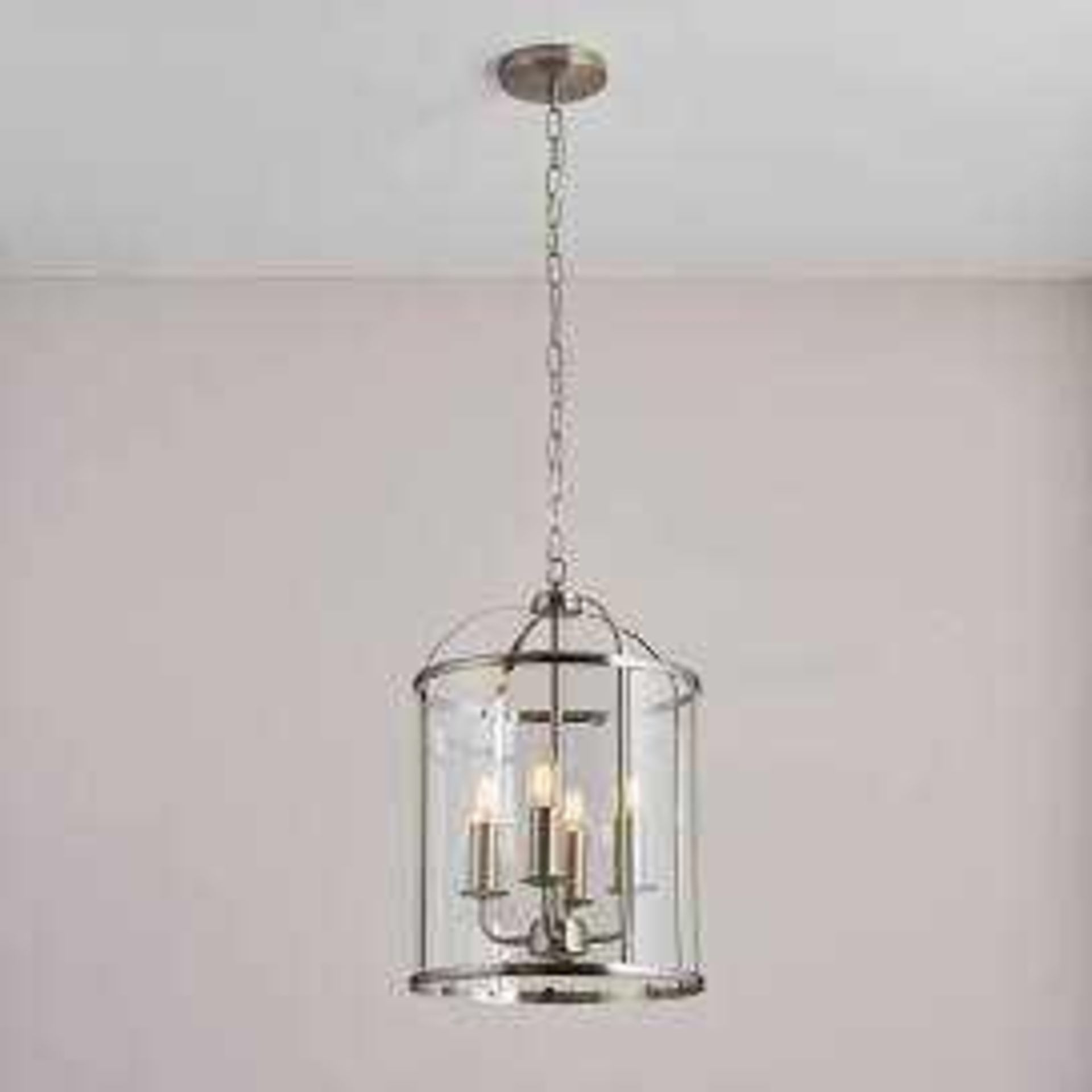 RRP £90 Lot To Contain Endon Lighting Lambeth 4 Light Pendant