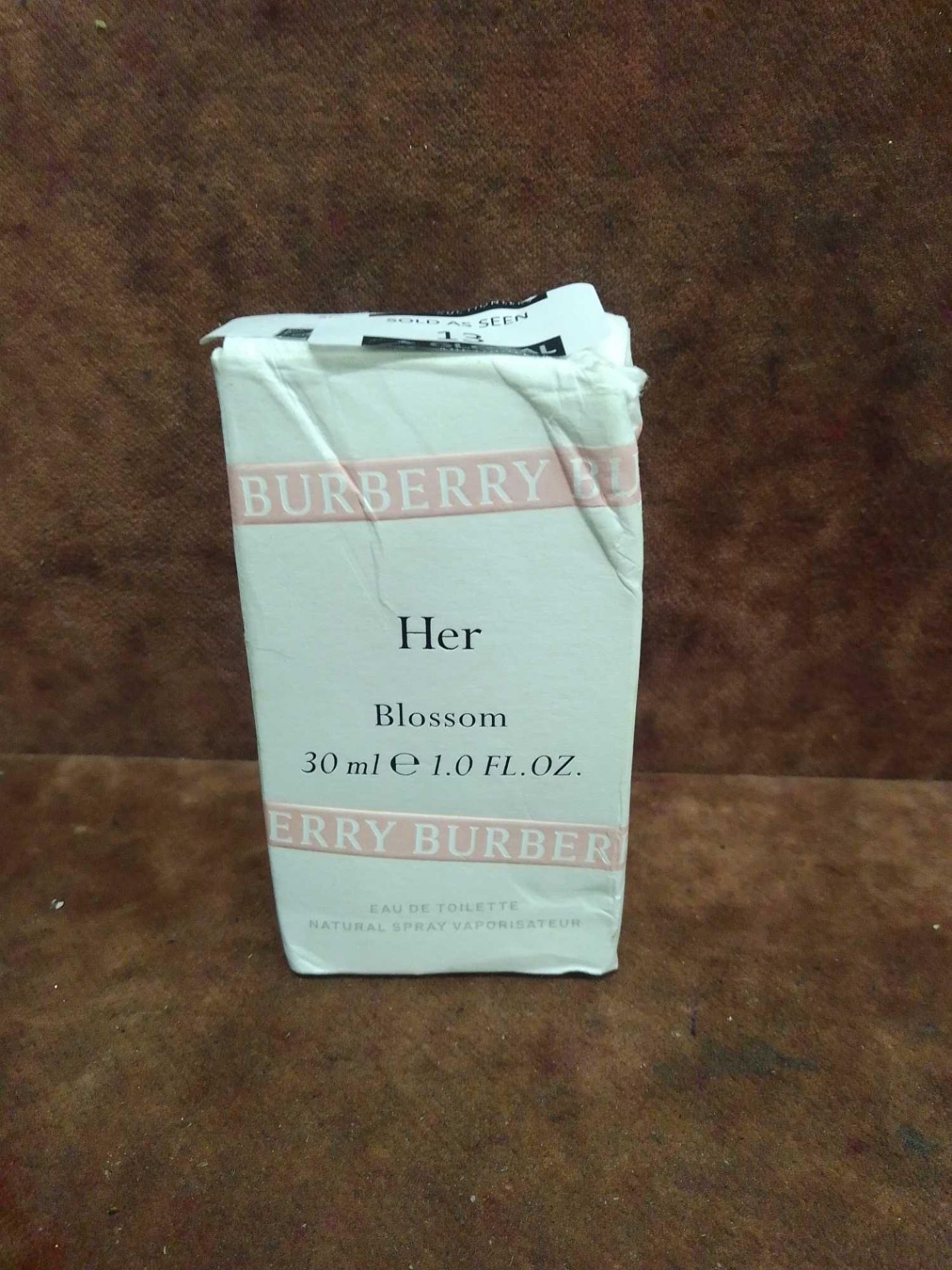 (Jb) RRP £50 Unboxed 30Ml Tester Bottle Of Burberry Her Blossom Eau De Toilette Spray Ex-Display