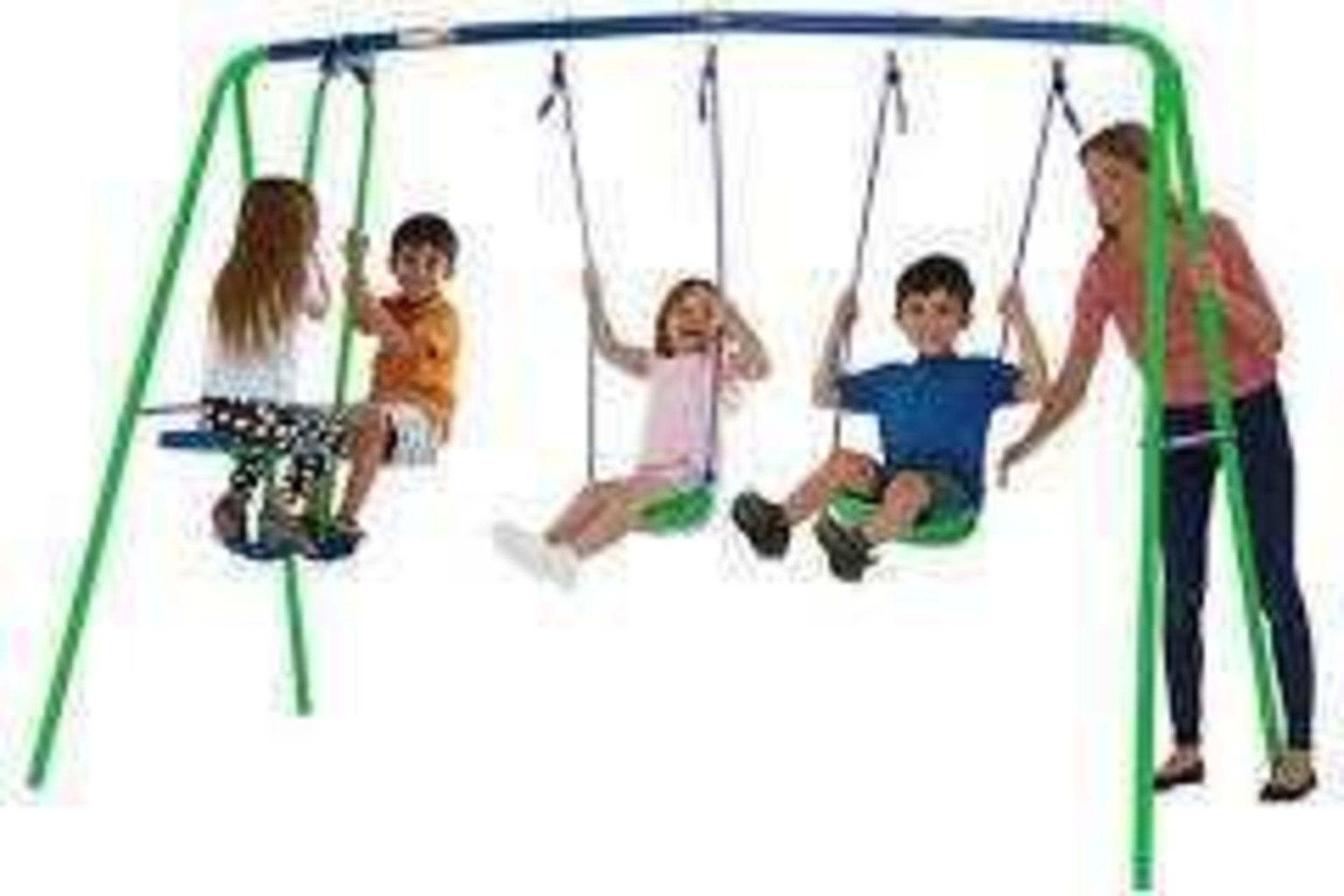 RRP £130 Boxed Sportspower Fit4Kids Multiplay Swing
