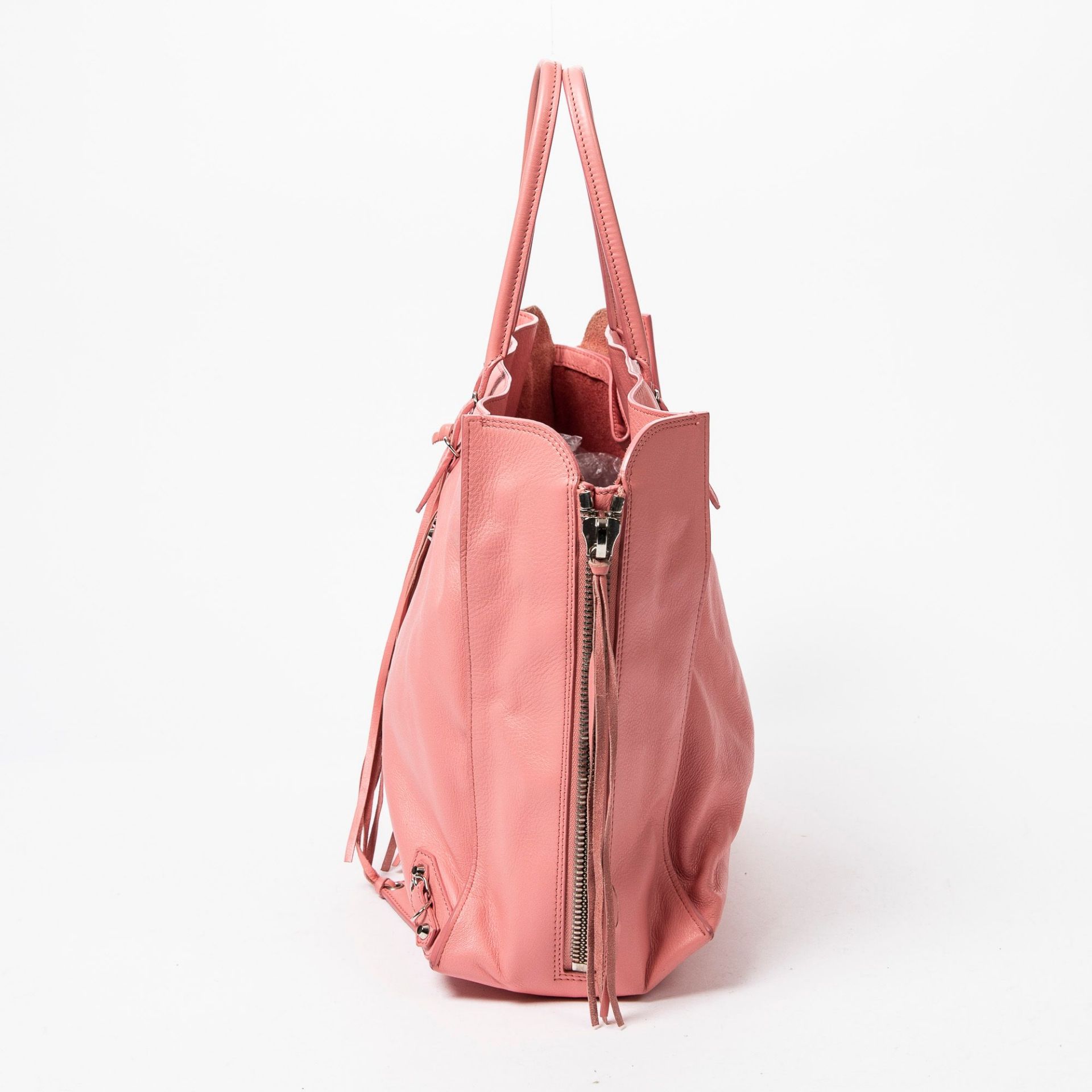 RRP £1910 Balenciaga Papier A4 Shoulder Bag Rose Azalee - AAP7257 - Grade A - Please Contact Us - Image 3 of 4