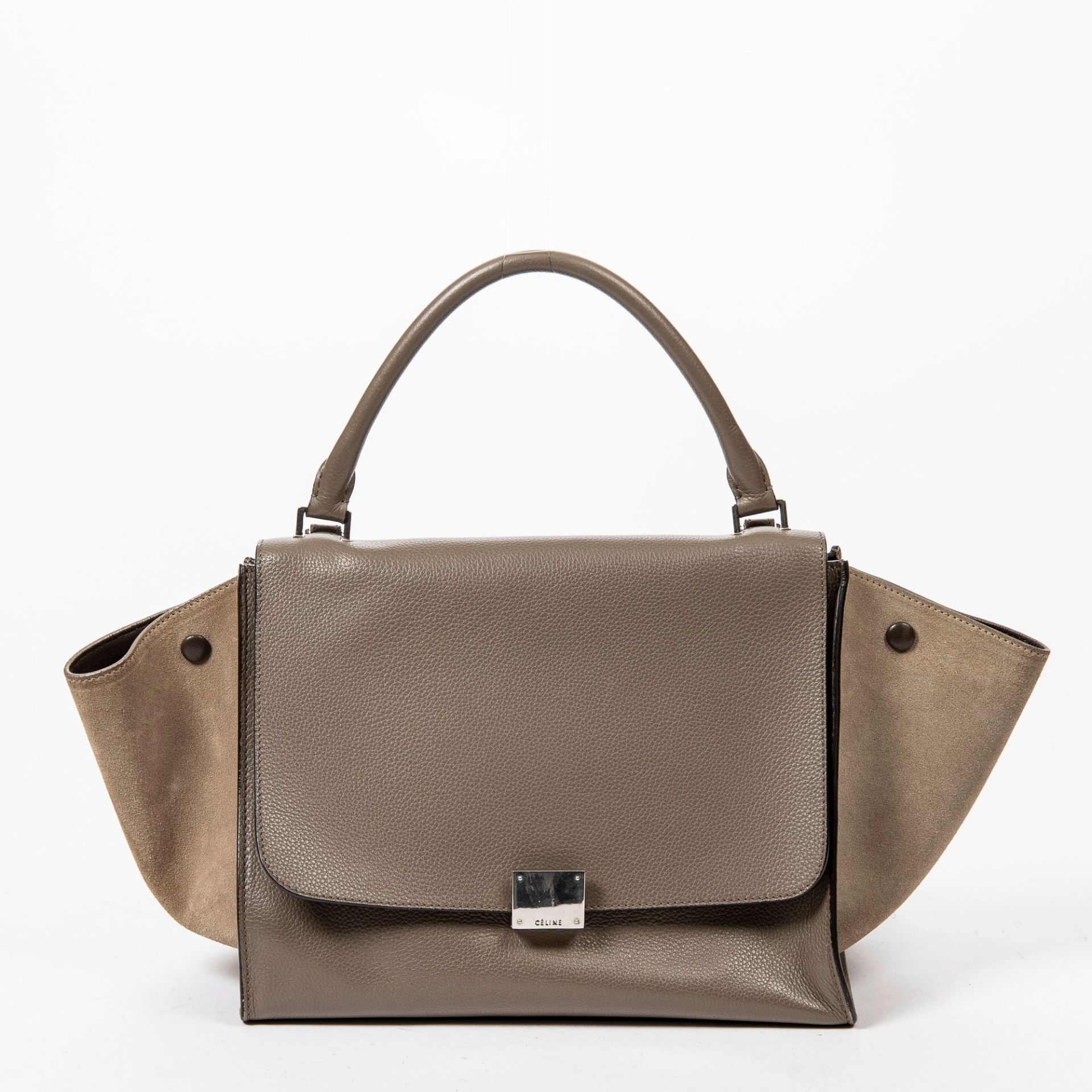 RRP £3770 Celine Trapeze Handbag in Taupe - AAP3730 - Grade A Please Contact Us Directly For