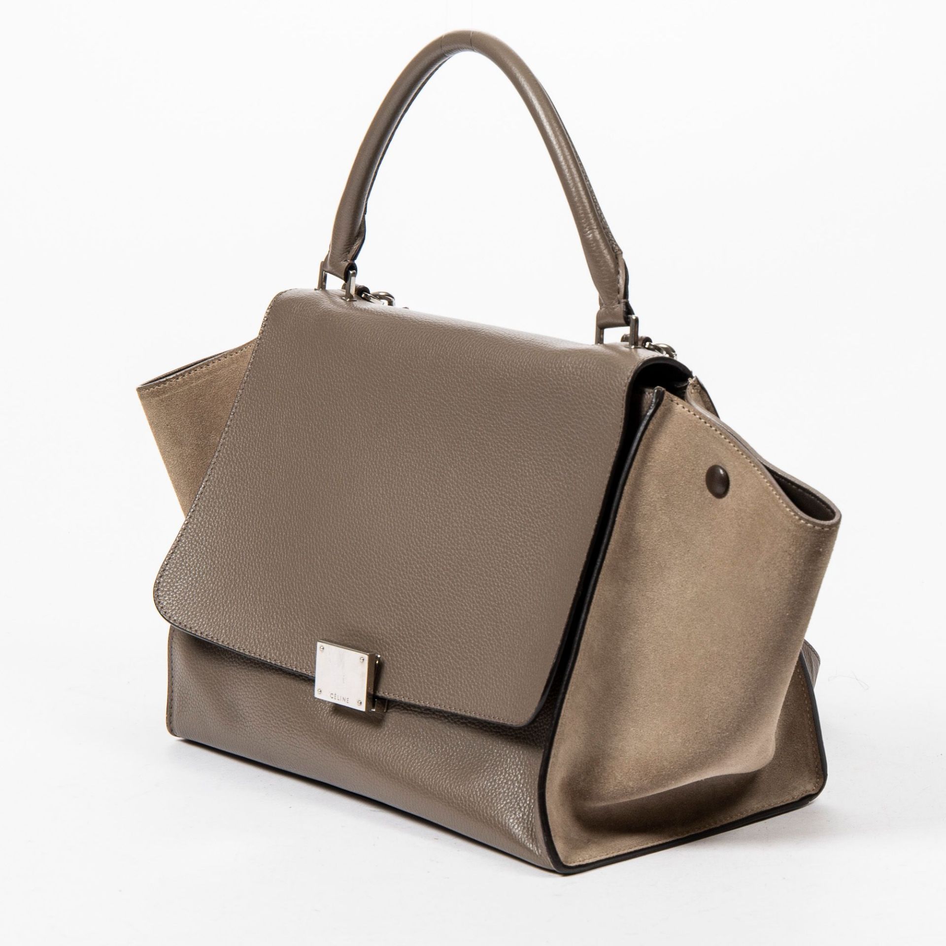 RRP £3770 Celine Trapeze Handbag in Taupe - AAP3730 - Grade A Please Contact Us Directly For - Image 2 of 3