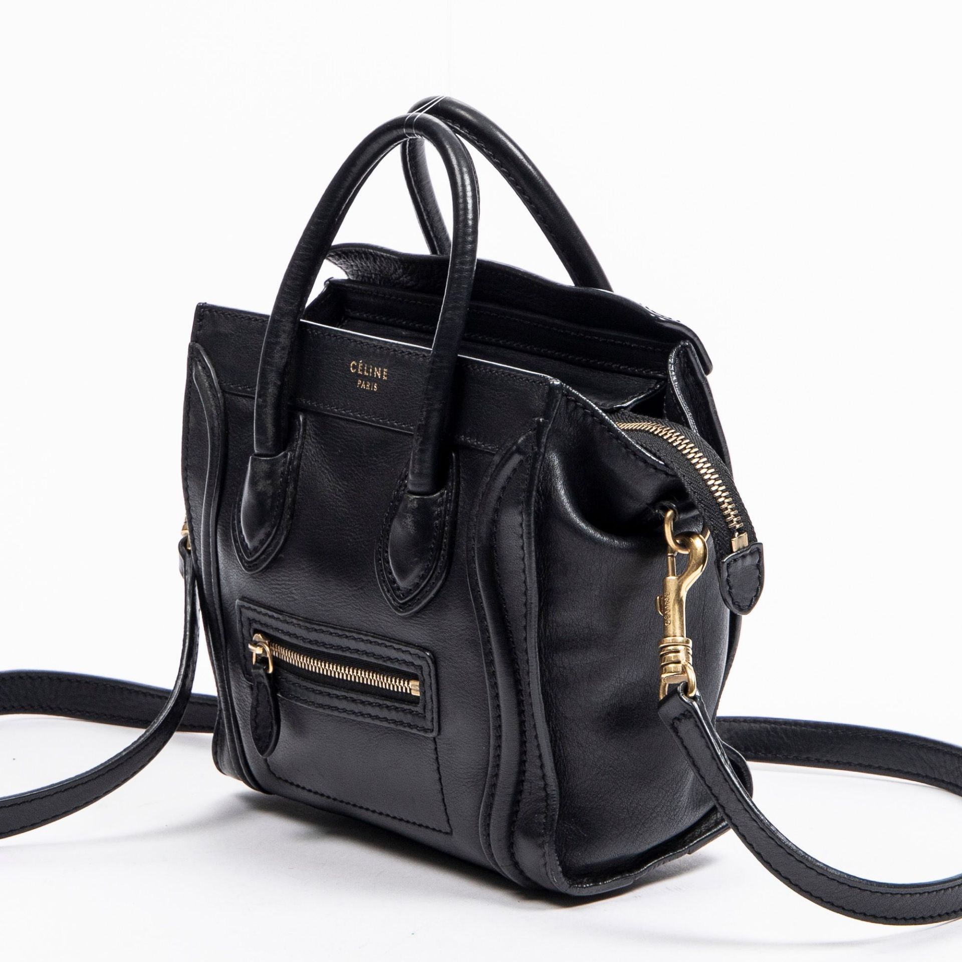 RRP £2500 Celine Nano Luggage Shoulder Bag in Black - AAQ0930 - Grade A Please Contact Us Directly - Image 2 of 4