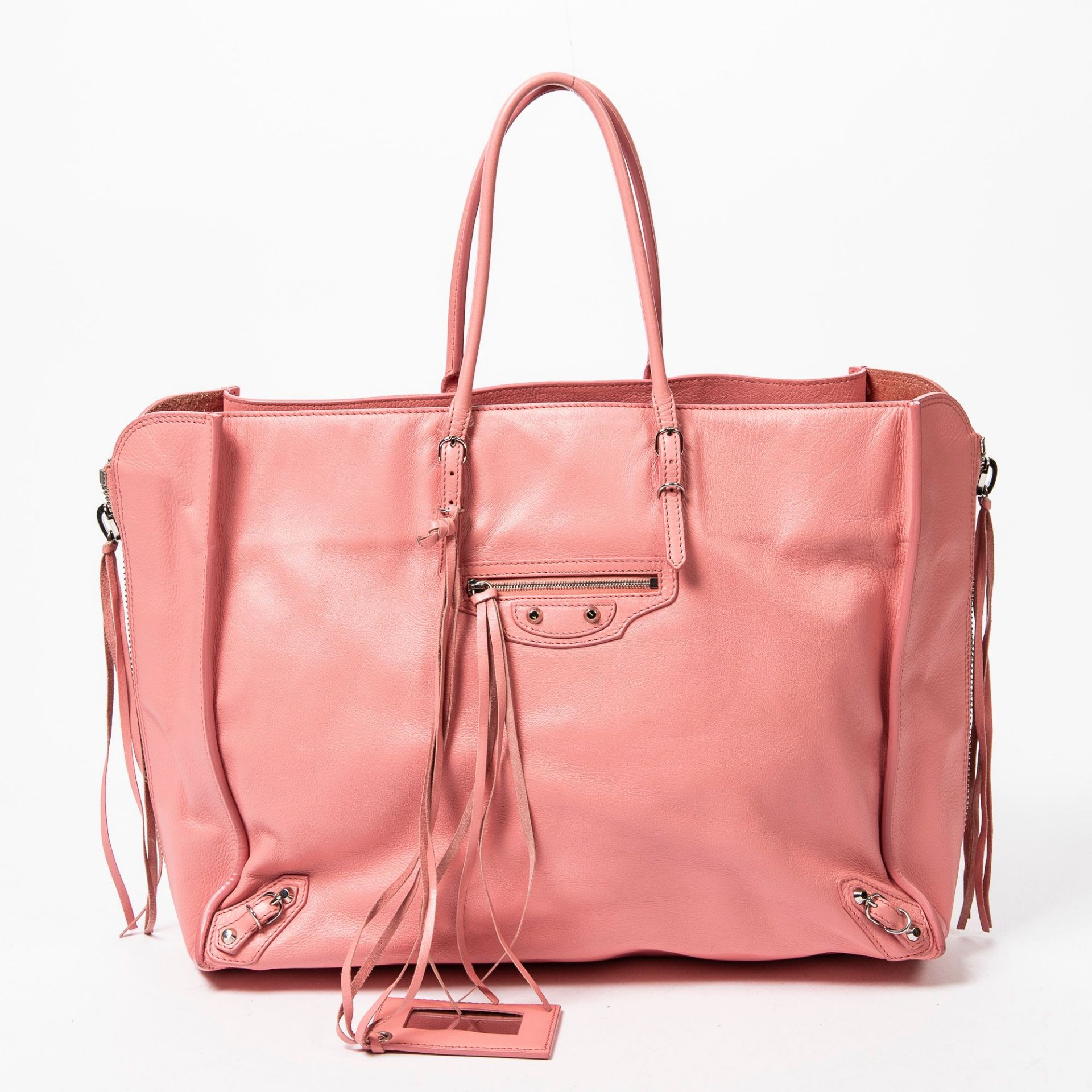 RRP £1910 Balenciaga Papier A4 Shoulder Bag Rose Azalee - AAP7257 - Grade A - Please Contact Us