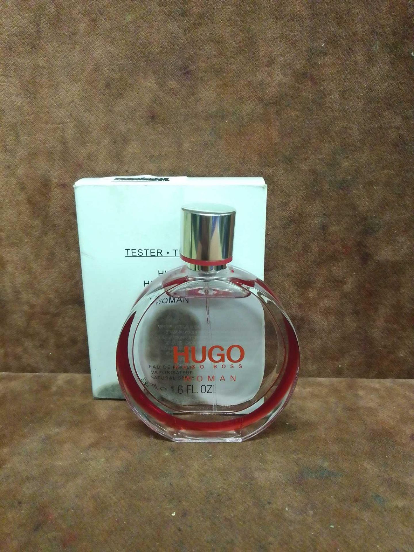 (Jb) RRP £55 Brand New Boxed 50Ml Tester Bottle Of Hugo Boss Hugo Woman Eau De Parfum Spray Ex-Displ