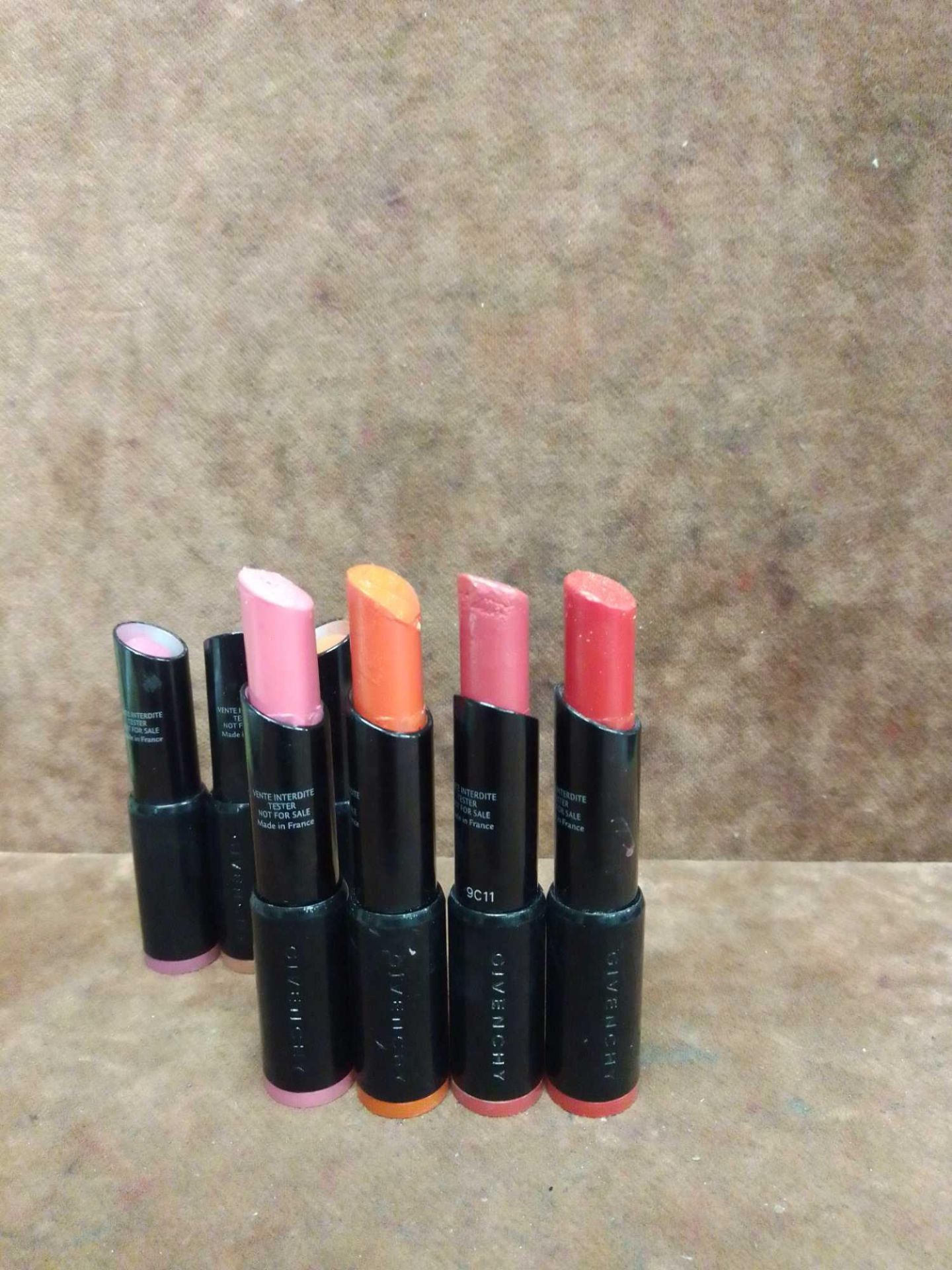 (Jb) RRP £210 Lot To Contain 7 Testers Of Assorted Givenchy Lipsticks All Ex-Display And Assorted Sh