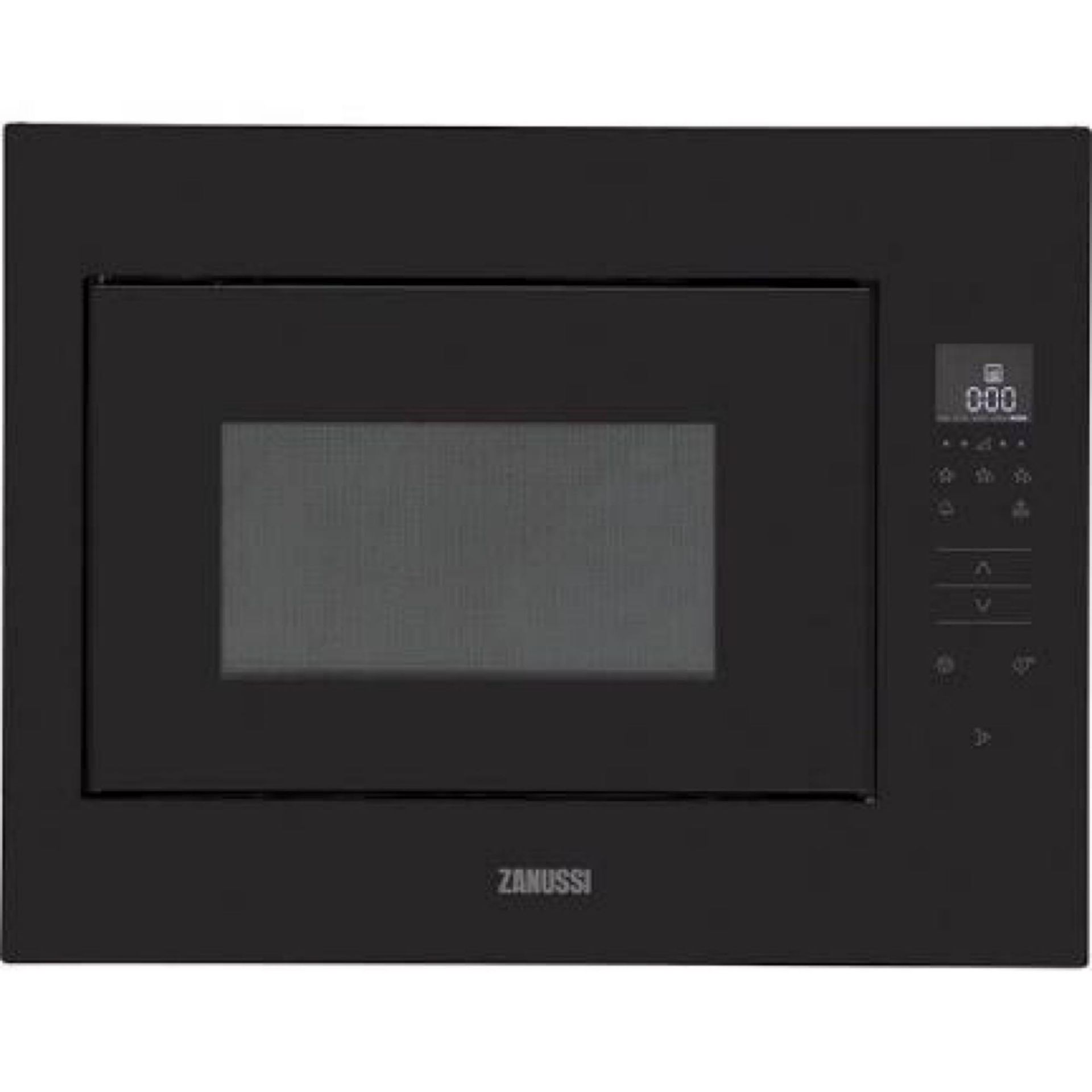 RRP £400 Zanussi Zmbn4Sx Built-In Solo Microwave - Black & Stainless Steel