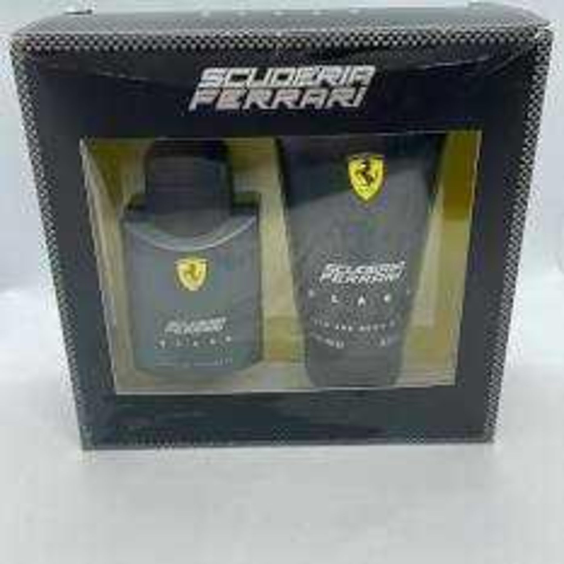 RRP £80 Combined Lot To Contain 2X Scuderia Ferrari Black For Him Gift Set