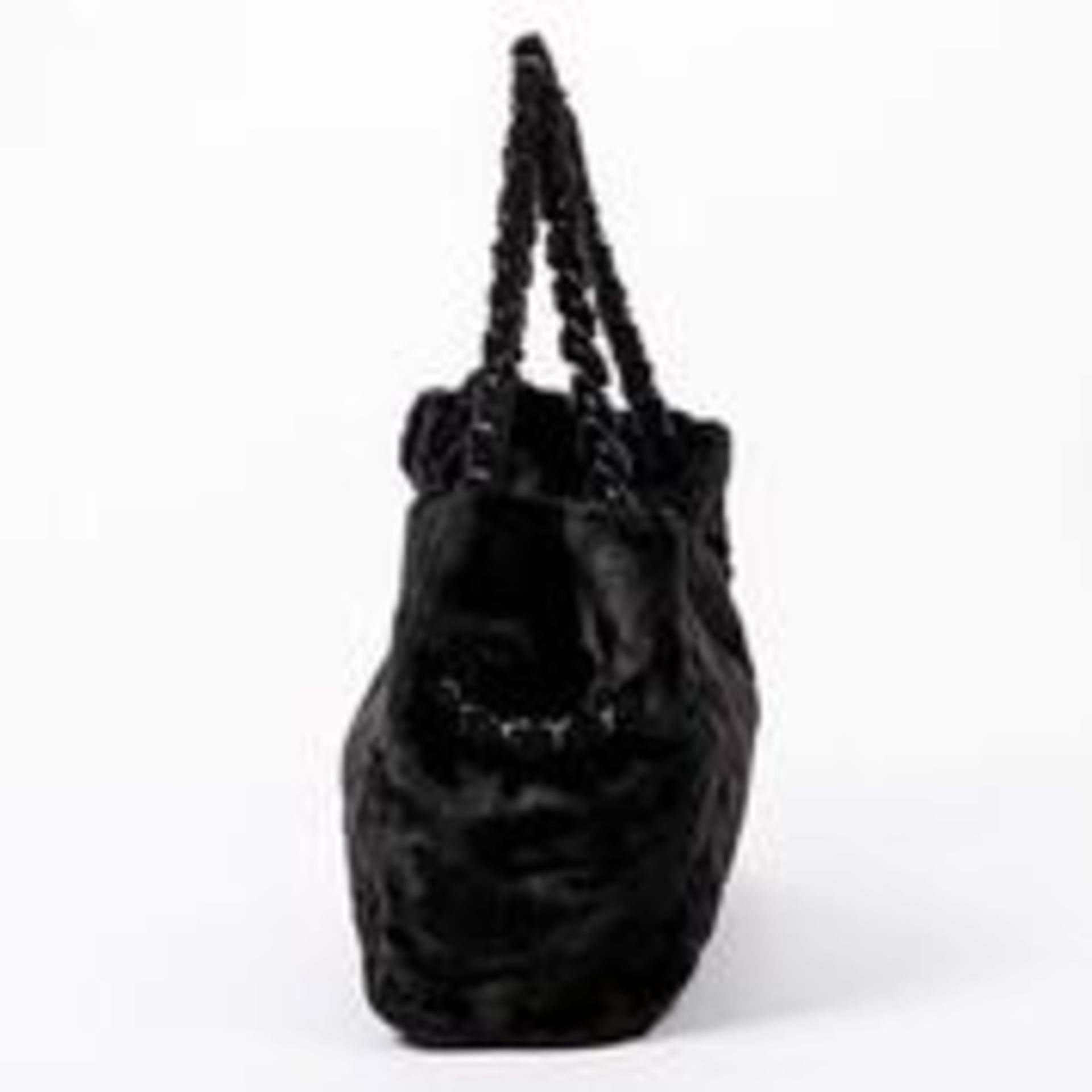 RRP £3,800 Chanel Camelia Fur Tote Shoulder Bag Black - AAP9300 - Grade A - Please Contact Us - Image 2 of 3