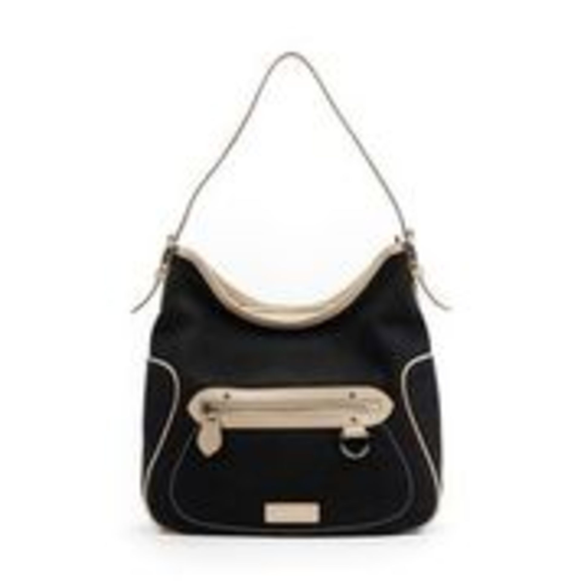 RRP £1,250 Burberry Hobo Shoulder Bag Black/Ivory - AAR1126 - Grade A - Please Contact Us Directly - Image 2 of 3